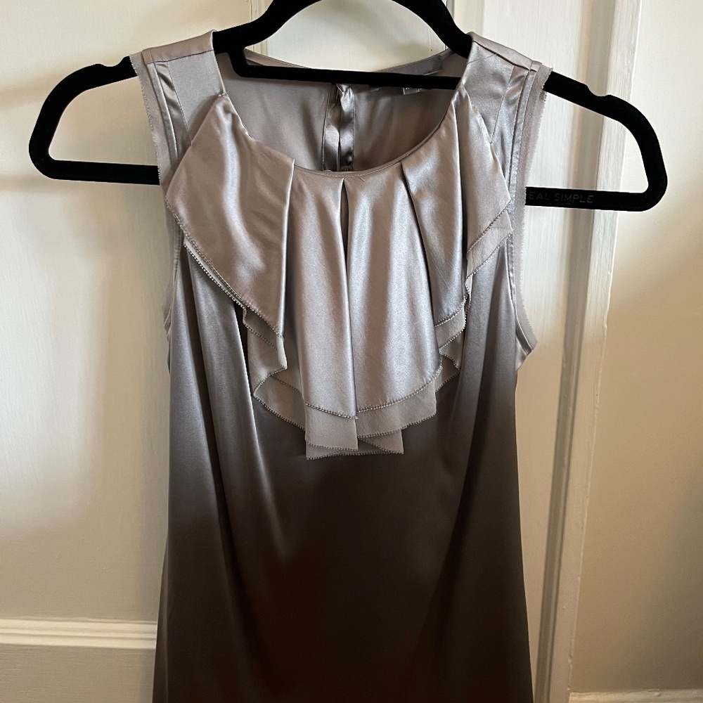 Vince silk sleeveless blouse
